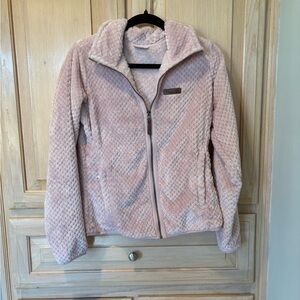 Columbia Women's Soft Pink Teddy Jacket